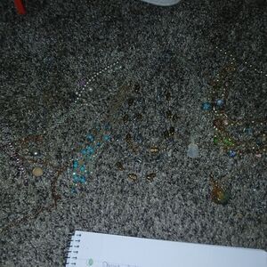 Elegant Multi-Color Beaded Necklace Set